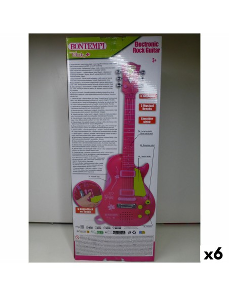 Baby Guitar Bontempi 20 x 56 x 4 cm (6 Units)