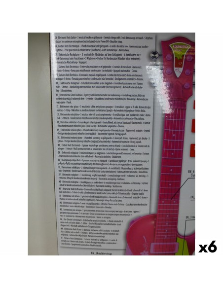 Baby Guitar Bontempi 20 x 56 x 4 cm (6 Units)