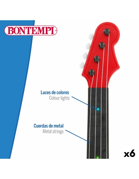 Baby Guitar Bontempi 17 x 51 x 5 cm (6 Units)