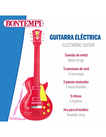 Baby Guitar Bontempi 20 x 56 x 4 cm (6 Units)
