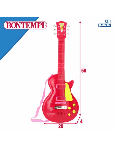 Baby Guitar Bontempi 20 x 56 x 4 cm (6 Units)