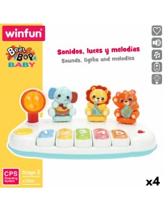 Toy piano Winfun 26 x 11 x 15 cm (4 Units) 2