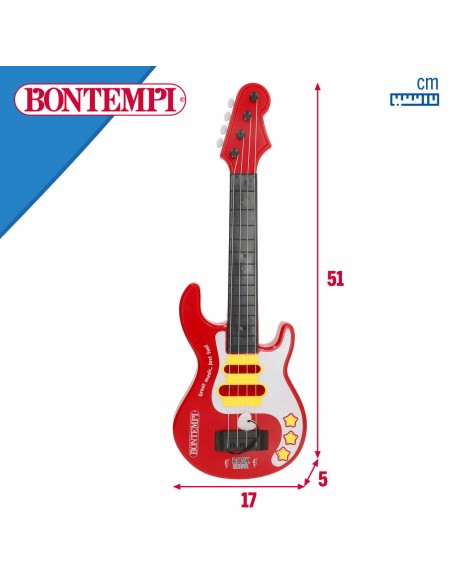 Baby Guitar Bontempi 17 x 51 x 5 cm (6 Units)