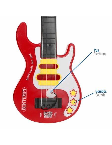 Baby Guitar Bontempi 17 x 51 x 5 cm (6 Units)