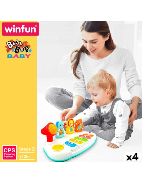 Toy piano Winfun 26 x 11 x 15 cm (4 Units)