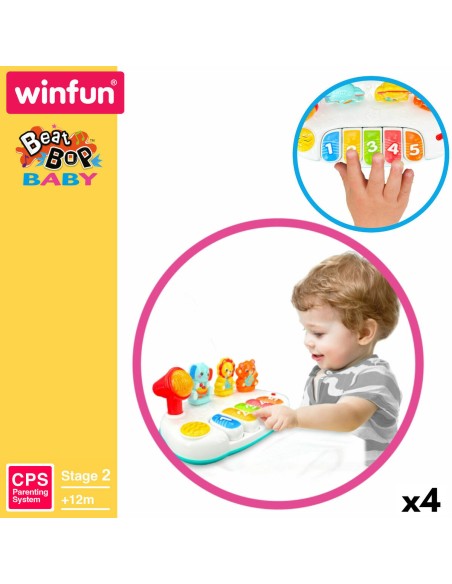 Toy piano Winfun 26 x 11 x 15 cm (4 Units)
