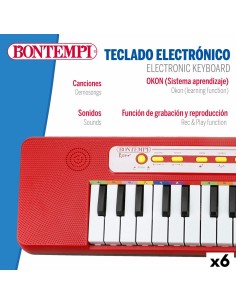 Keyboard Bontempi 47 x 3,5 x 13 cm (6 Units) 2