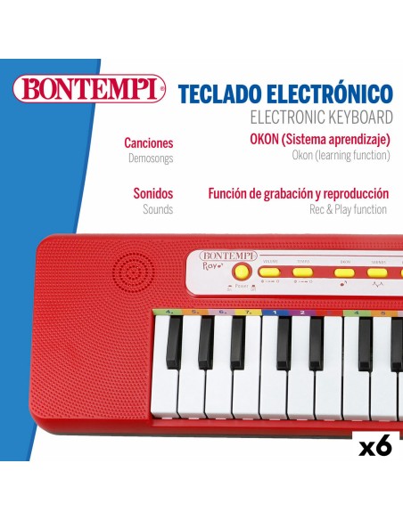 Keyboard Bontempi 47 x 3,5 x 13 cm (6 Units)