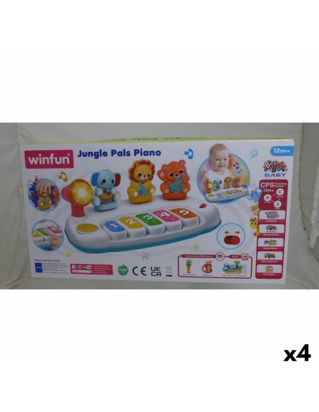 Toy piano Winfun 26 x 11 x 15 cm (4 Units)