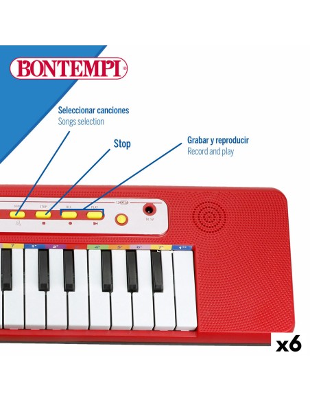 Keyboard Bontempi 47 x 3,5 x 13 cm (6 Units)
