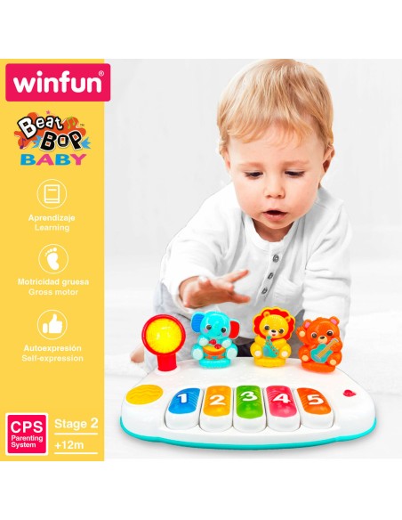 Toy piano Winfun 26 x 11 x 15 cm (4 Units)