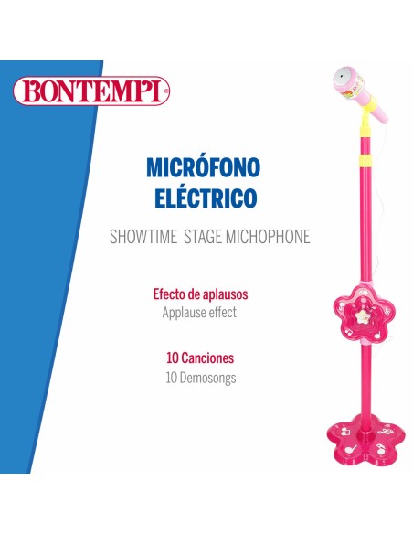 Toy microphone Bontempi 20 x 105 x 20 cm (6 Units)