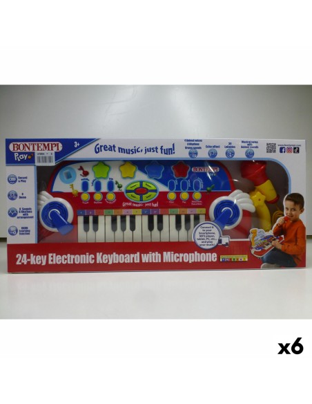 Electric Piano Bontempi 38 x 18 x 17 cm (6 Units)