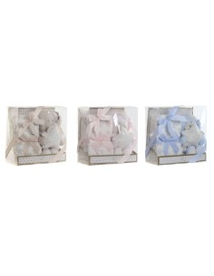 Gift Set for Babies Home ESPRIT Blue Beige Pink Polyester (3 Units) 2