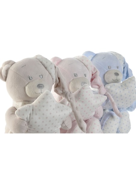 Gift Set for Babies Home ESPRIT Blue Beige Pink Polyester (3 Units)