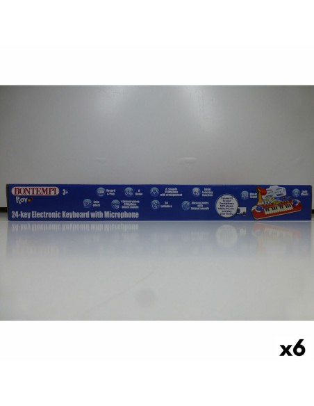 Electric Piano Bontempi 38 x 18 x 17 cm (6 Units)