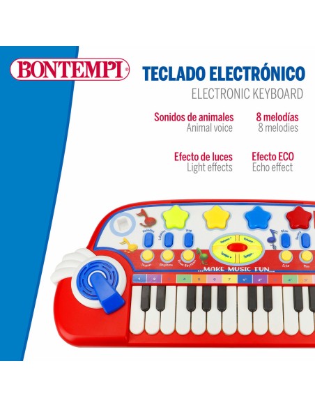 Electric Piano Bontempi 38 x 18 x 17 cm (6 Units)