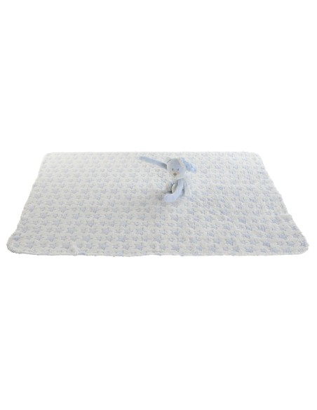 Gift Set for Babies Home ESPRIT Blue Beige Pink Polyester (3 Units)