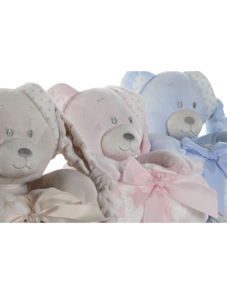 Gift Set for Babies Home ESPRIT Blue Beige Pink Polyester (3 Units)