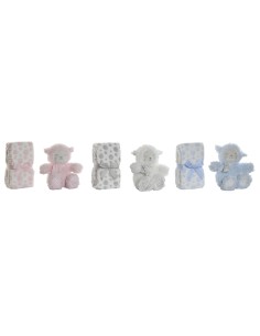 Gift Set for Babies Home ESPRIT Blue Beige Pink Polyester (3 Units)