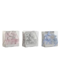 Gift Set for Babies Home ESPRIT Blue Beige Pink Polyester (3 Units) 2
