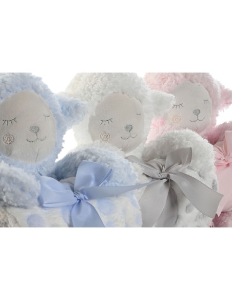 Gift Set for Babies Home ESPRIT Blue Beige Pink Polyester (3 Units)