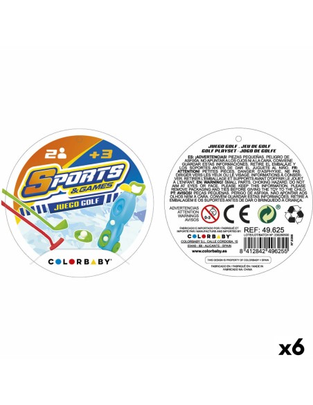 Aiming game Colorbaby 15 x 51 x 13 cm (6 Units)