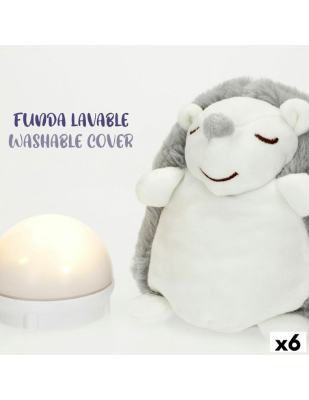 Musical Plush Toy Colorbaby Plastic 16 x 14 x 14 cm (6 Units)