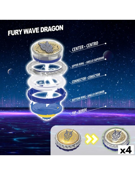 Spinning Top Infinity Nado (4 Units)