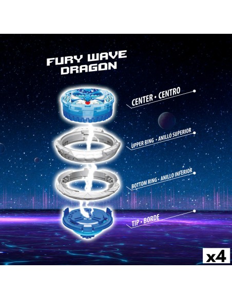 Spinning Top Infinity Nado (4 Units)