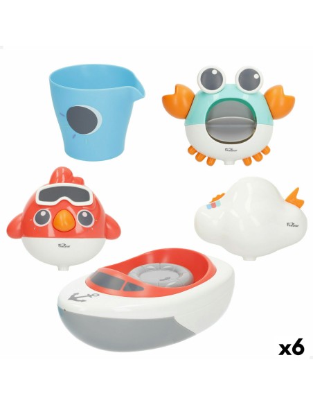 Bath Toy Colorbaby 16 x 6,5 x 9 cm 6 Units