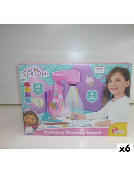 Drawing Set Gabby's Dollhouse (6 Units)