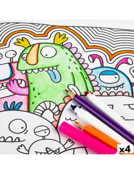 Drawing Set Cra-Z-Art (4 Units)