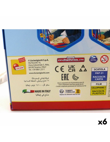 Drawing Set The Paw Patrol (6 Units)