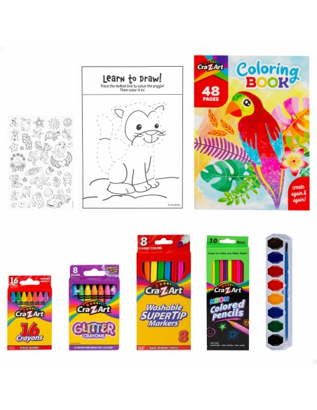 Drawing Set Cra-Z-Art (4 Units)