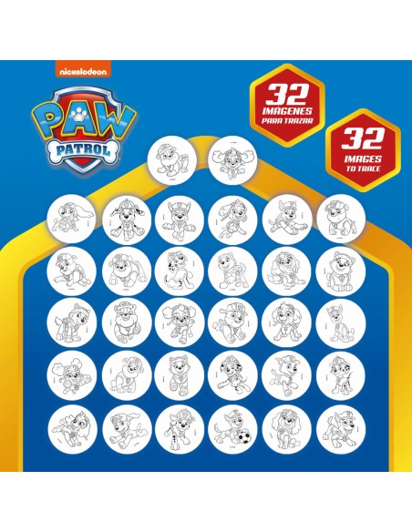 Drawing Set The Paw Patrol (6 Units)