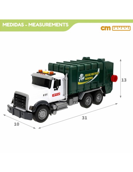 Garbage Truck Speed & Go 31 x 13 x 10 cm (6 Units)