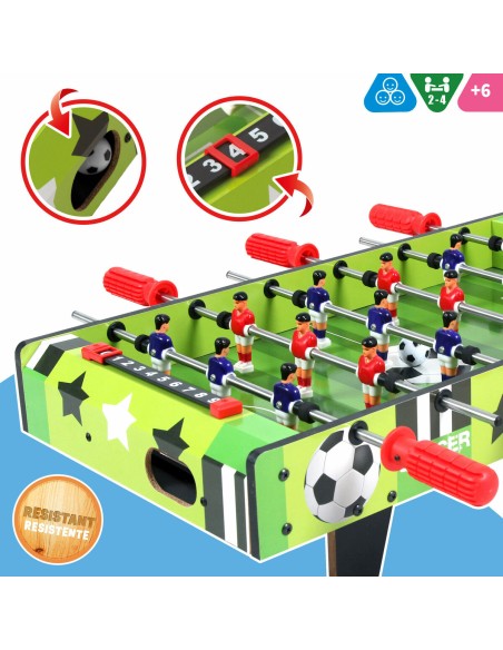 Table football CB Games 60 x 14 x 32 cm (2 Units)