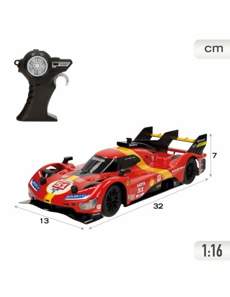Remote-Controlled Car Ferrari 32 x 7 x 13 cm (4 Units)