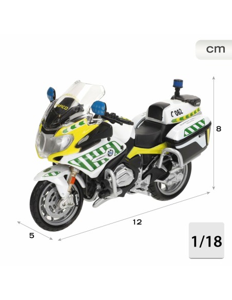Motorcycle Maisto R 1200 RT GUARDIA CIVIL 12 x 8 x 5 cm