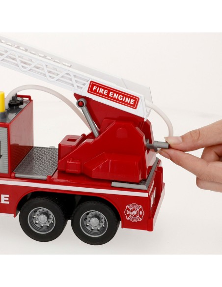 Fire Engine with Light and Sound Speed & Go 26 x 14 x 9 cm (6 Units)