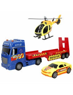 Vehicle Carrier Truck Speed & Go 55 x 17 x 12 cm (2 Units) 2