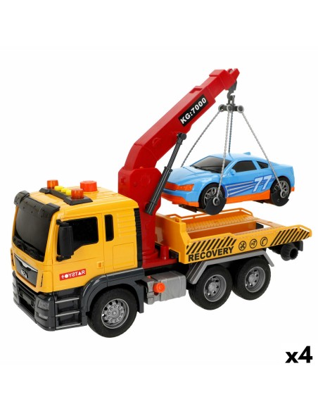 Crane Lorry Speed & Go 33 x 23 x 12 cm (4 Units)