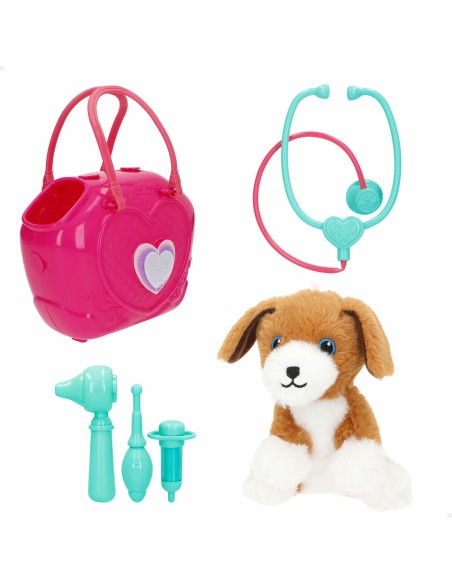 Fluffy toy Colorbaby Plush Plastic 10 x 17 x 9 cm (6 Units)