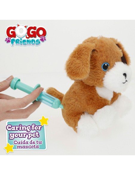 Fluffy toy Colorbaby Plush Plastic 10 x 17 x 9 cm (6 Units)