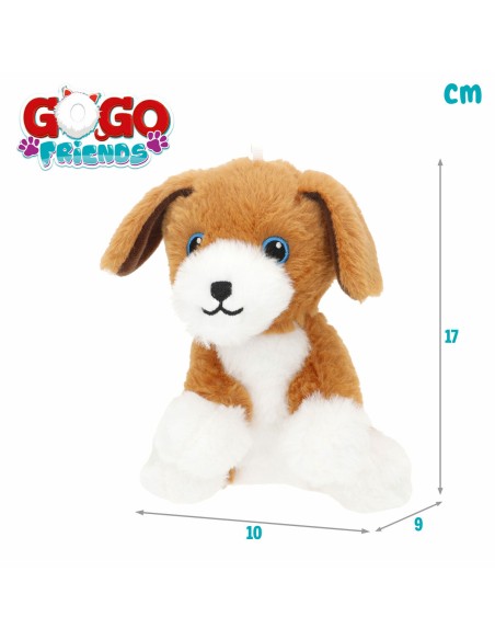 Fluffy toy Colorbaby Plush Plastic 10 x 17 x 9 cm (6 Units)