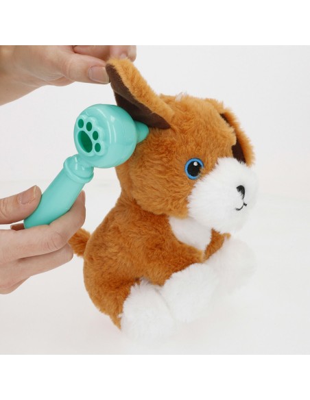 Fluffy toy Colorbaby Plush Plastic 10 x 17 x 9 cm (6 Units)
