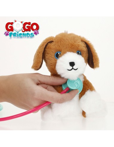 Fluffy toy Colorbaby Plush Plastic 10 x 17 x 9 cm (6 Units)