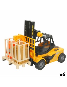 Construction Vehicles Colorbaby Light Sound 26 x 14 x 10 cm (6 Units)