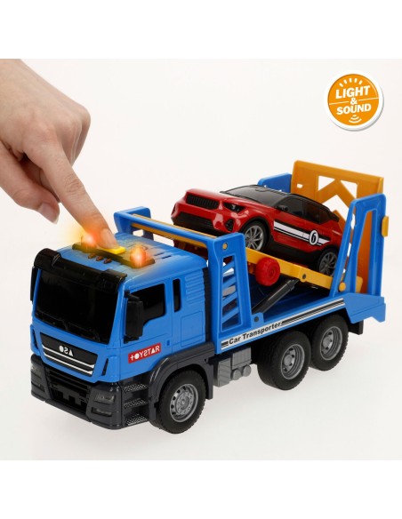 Vehicle Carrier Truck Speed & Go 26 x 13 x 9 cm (6 Units)